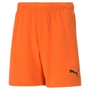 Puma teamRise Shorts orange Kinder