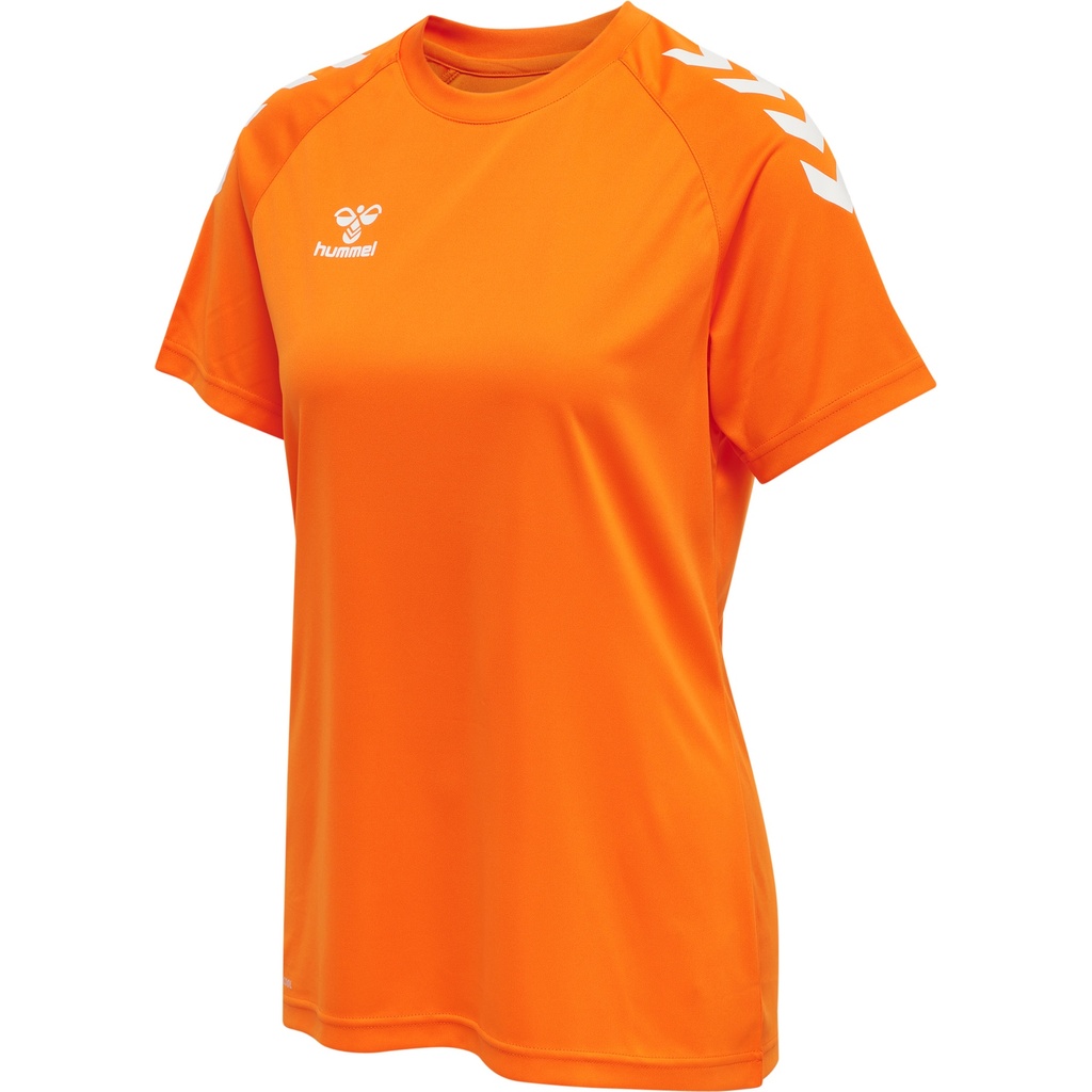 Hummel Core XK Poly T-Shirt orange Damen