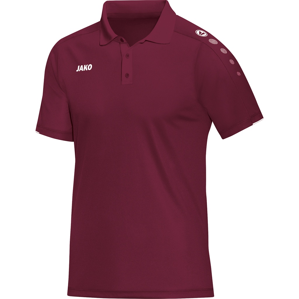 Jako Polo-Shirt Classico dunkelrot Kinder