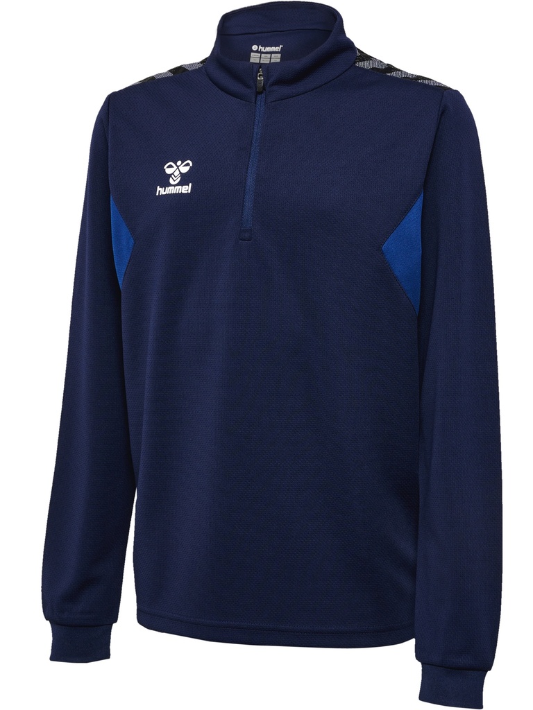 Hummel Authentic 1/2 Reißverschluss Trainingstop dunkelblau Kinder  