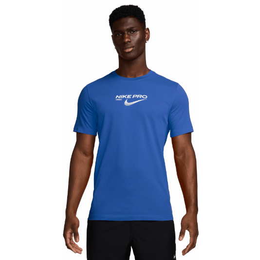 Nike Dri-FIT Trainingsshirt blau 
