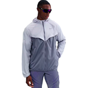 Nike Stride UV-beständige Laufjacke grau 