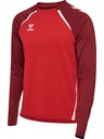 Hummel Lead 2.0 Crew Sweatshirt rot