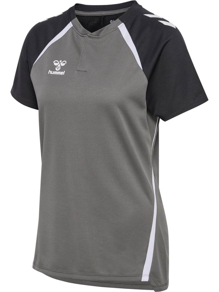Hummel Lead 2.0 Poloshirt grau Damen 