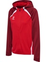 Hummel Lead 2.0 Kapuzenjacke rot Damen 