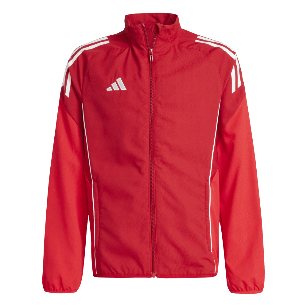 adidas Tiro 25 Competition Präsentationsjacke rot Kinder