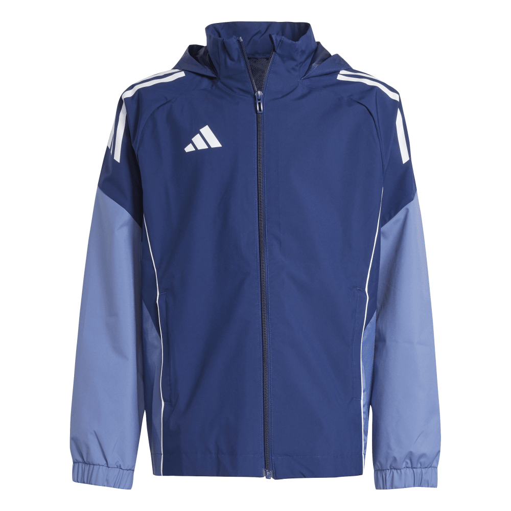 adidas Tiro 25 Competition Allwetterjacke blau Kinder