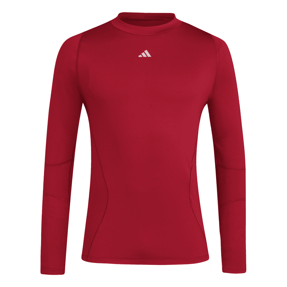 adidas Techfit Cold.Rdy Funktionsshirt Langarm rot