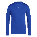adidas Techfit Funktionsshirt Langarm blau
