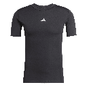 adidas Techfit Funktionsshirt schwarz  