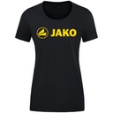 Jako T-Shirt Promo schwarz meliert-citro Damen