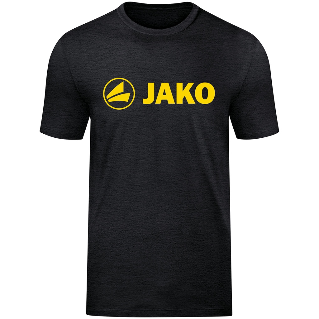 Jako T-Shirt Promo schwarz meliert-citro