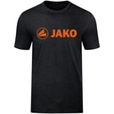 Jako T-Shirt Promo schwarz meliert-neonorange