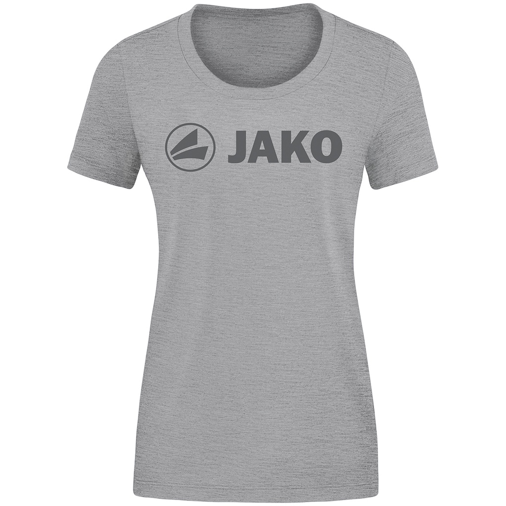 Jako T-Shirt Promo hellgrau-meliert Damen