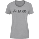 Jako T-Shirt Promo hellgrau-meliert Damen