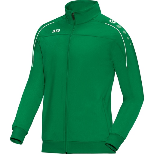 Jako Polyesterjacke Classico grün Kinder
