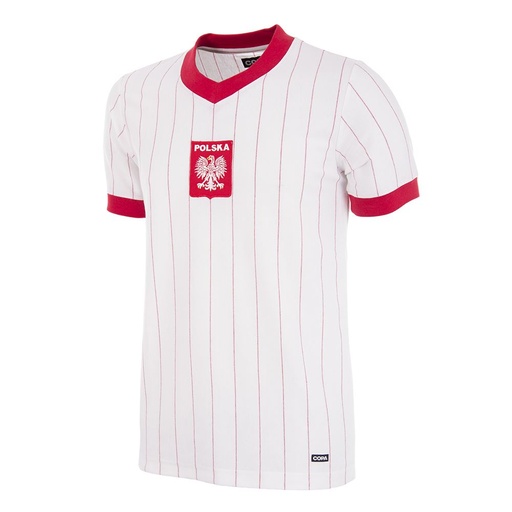 COPA Polen Retro Trikot WM 1982 weiß