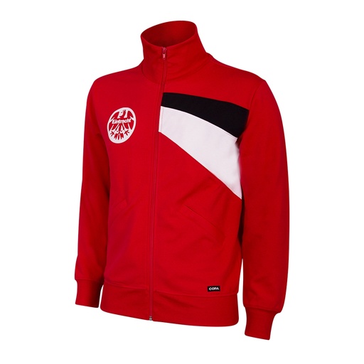 COPA Eintracht Frankfurt 1988 Retro Trainingsjacke rot