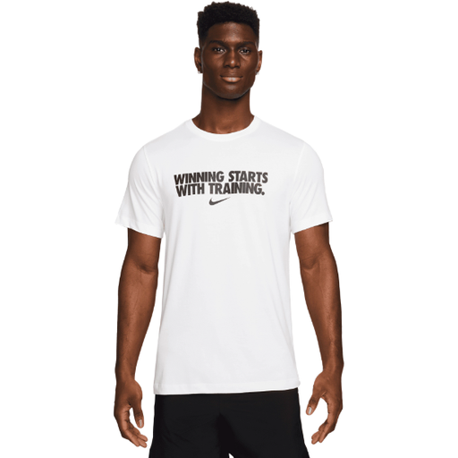Nike Dri-Fit Winning T-Shirt weiß