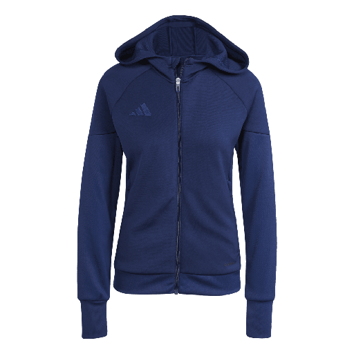adidas Tiro 25 Kapuzenjacke blau Damen 