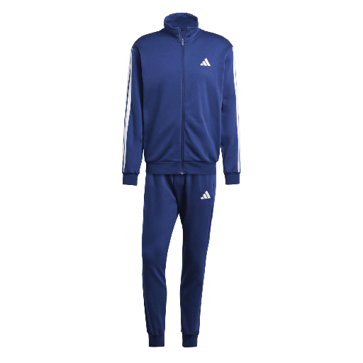 adidas Sportswear Basic 3-Streifen Trainingsanzug blau