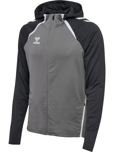 Hummel Lead 2.0 Kapuzenjacke grau