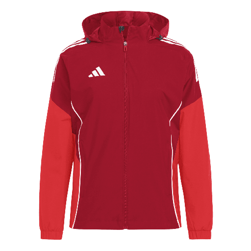 adidas Tiro 25 Competition Allwetterjacke rot Damen