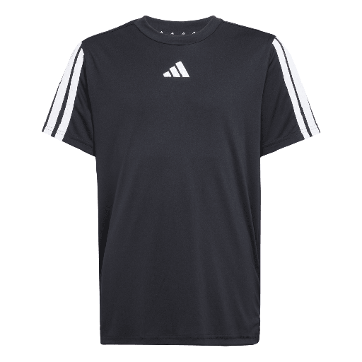 adidas Train Essentials 3-Streifen T-Shirt schwarz Kinder