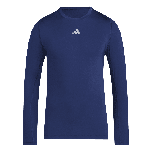 adidas Techfit Funktionsshirt Langarm blau 