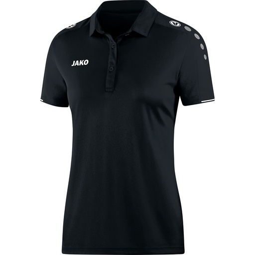 Jako Polo-Shirt Classico schwarz Damen