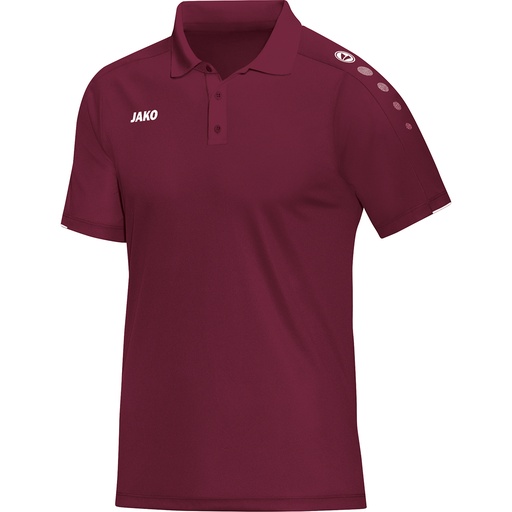 Jako Polo-Shirt Classico dunkelrot Kinder