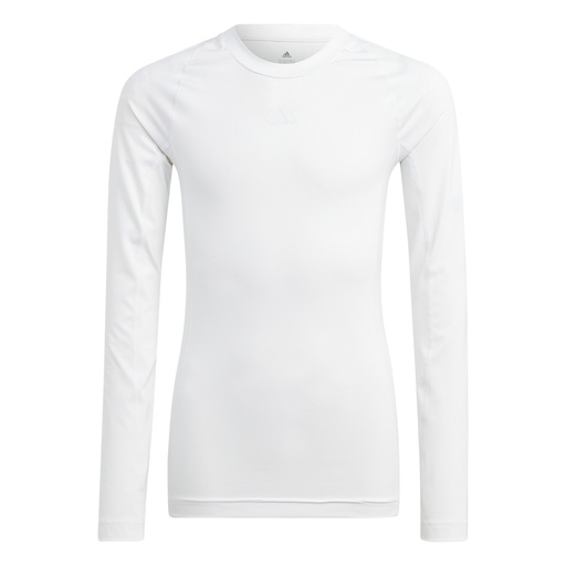 adidas Techfit Funktionsshirt Langarm weiß Kinder