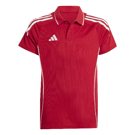 adidas Tiro 25 Competition Poloshirt rot Kinder