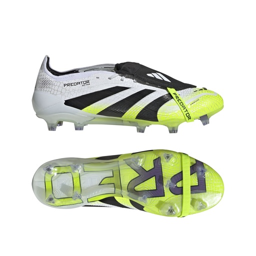adidas Predator Elite Fold-Over Tongue Fußballschuhe FG weiß  