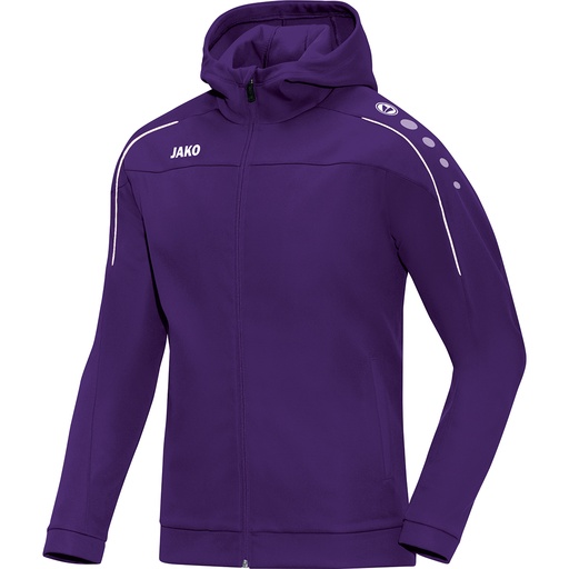 Jako Kapuzenjacke Classico lila Damen