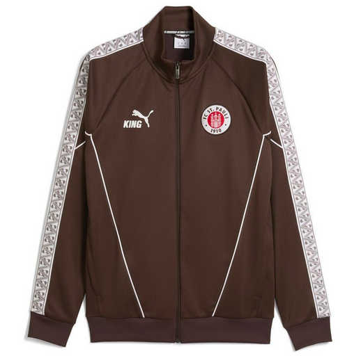 Puma FC St. Pauli KING Anthem Trainingsjacke braun  