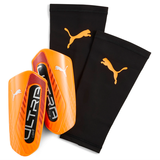 Puma Ultra Light Sleeve Schienbeinschoner orange