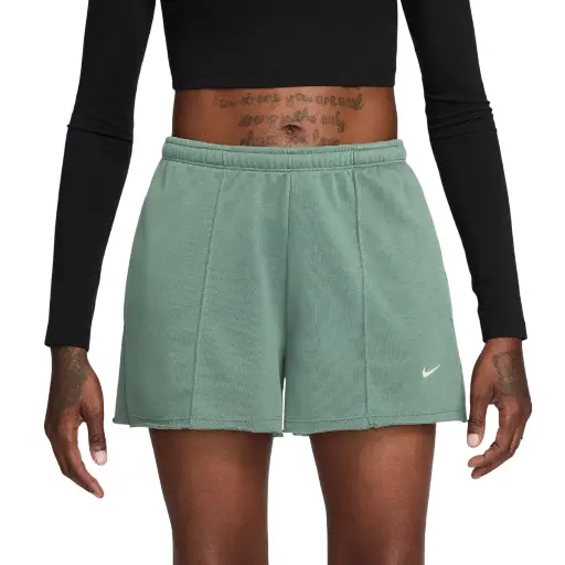 Nike Sportswear Chill Terry Shorts grün Damen