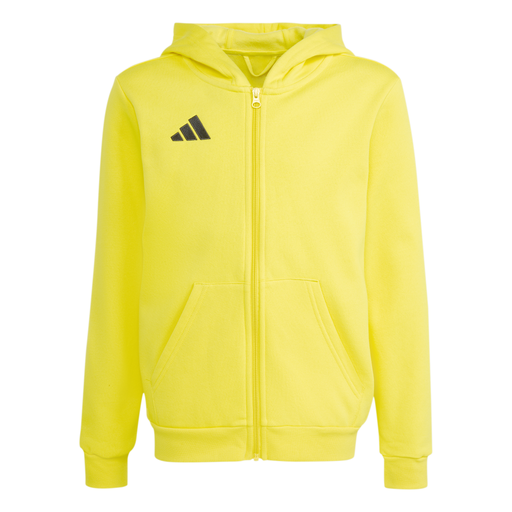 adidas Entrada 26 Kapuzenjacke gelb Kinder