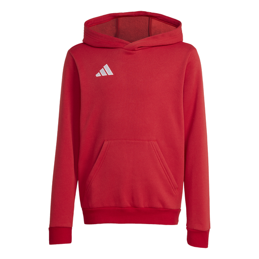  adidas Entrada 26 Kapuzenpullover rot Kinder