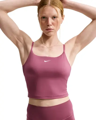 Nike One Sport-BH-Tanktop rosa Damen