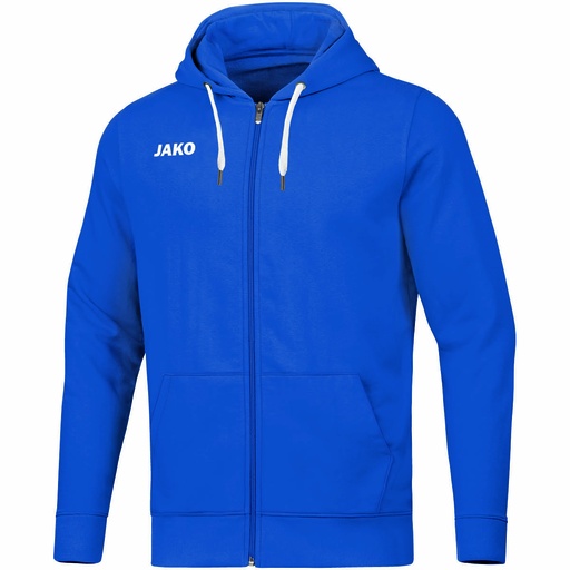 Jako Kapuzenjacke Base blau Kinder