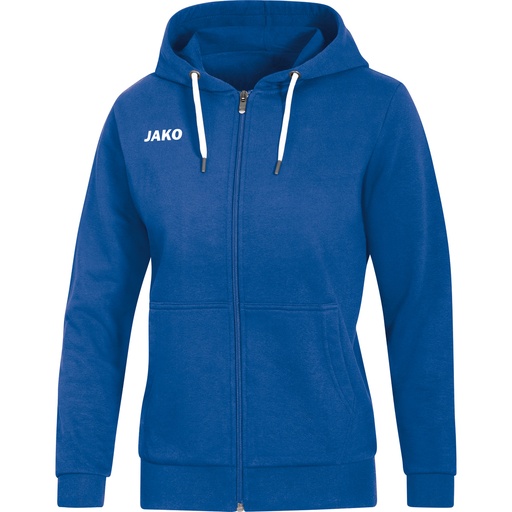 Jako Kapuzenjacke Base blau Damen