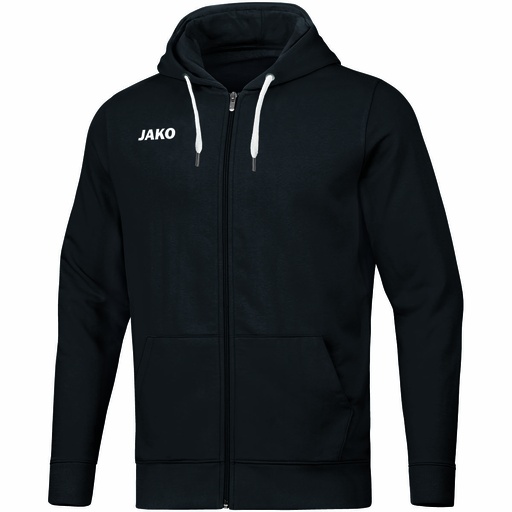Jako Kapuzenjacke Base schwarz