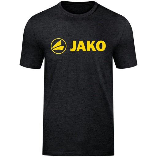 Jako T-Shirt Promo schwarz meliert-citro Kinder