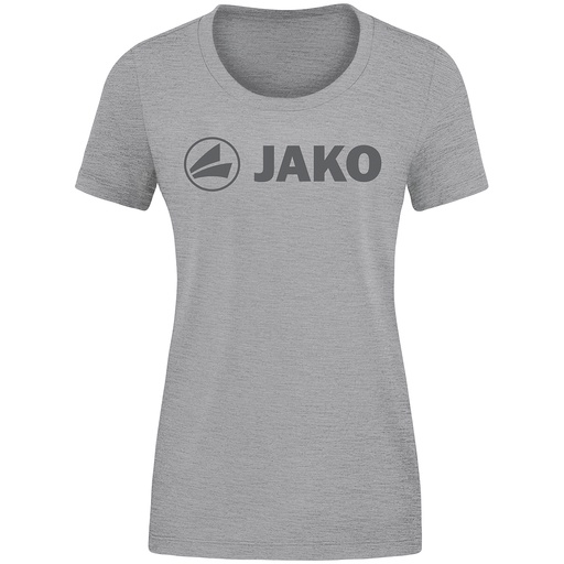 Jako T-Shirt Promo hellgrau-meliert Damen