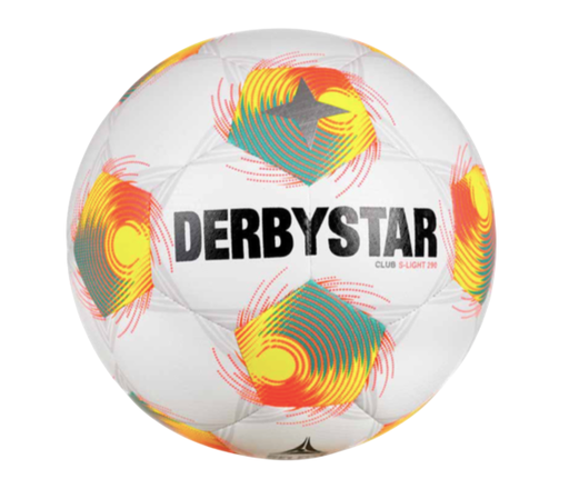 Derbystar 10er Ballpaket Club S-Light 290gr V26 Fußball weiß Kinder 