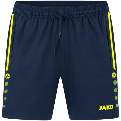 Jako Shorts Allround marine-neongelb Damen