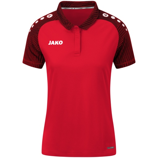Jako Polo-Shirt Performance rot Damen