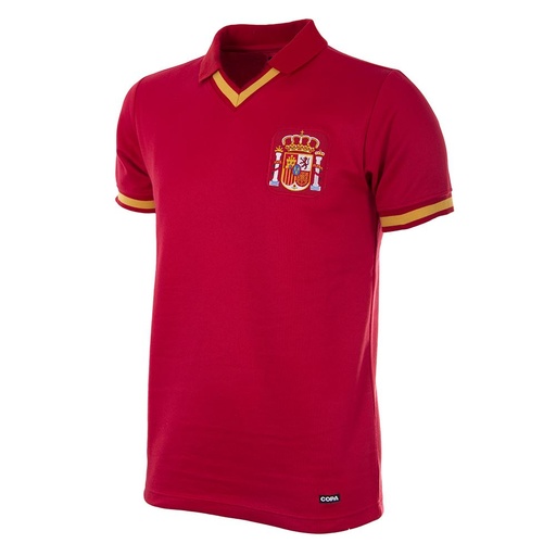 COPA Spanien Retro Trikot 1988 rot